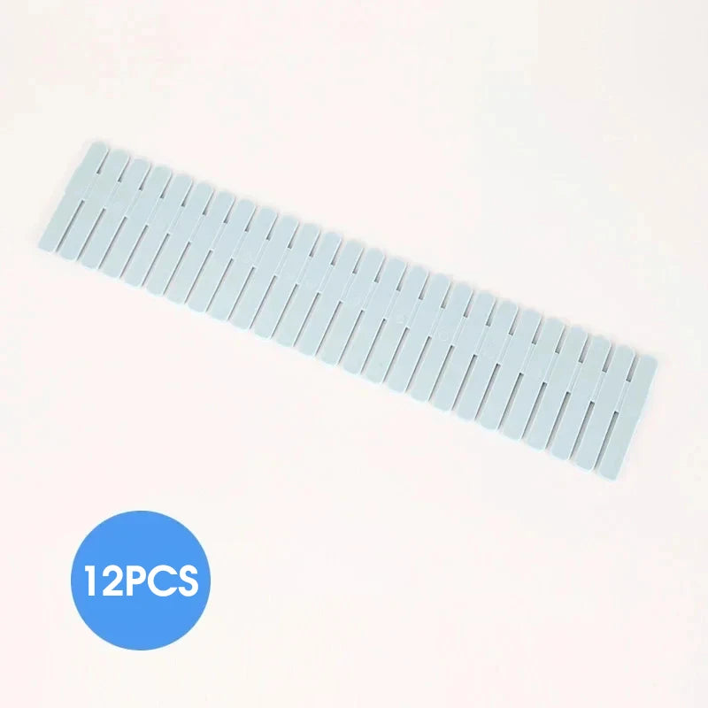 Adjustable DIY Drawer Dividers | Plastic Interlocking Partitions for Clothes & Accessories