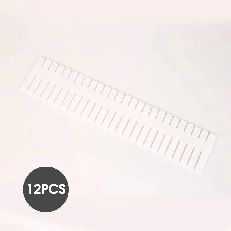 Adjustable DIY Drawer Dividers | Plastic Interlocking Partitions for Clothes & Accessories