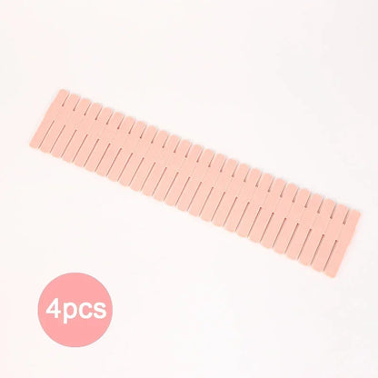Adjustable DIY Drawer Dividers | Plastic Interlocking Partitions for Clothes & Accessories