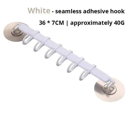Adhesive Suction Cup Wall Hooks | No-Drill Bathroom Organizer
