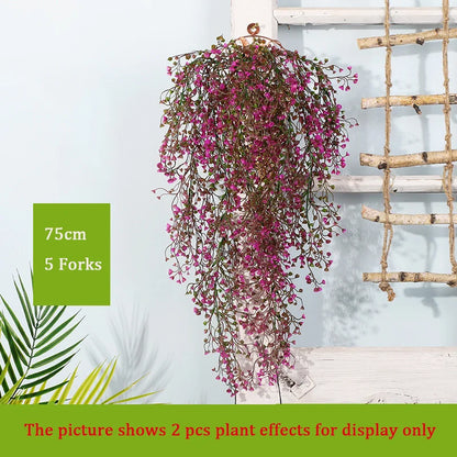 Artificial Hanging Vine | Faux Willow Greenery Wall Decor