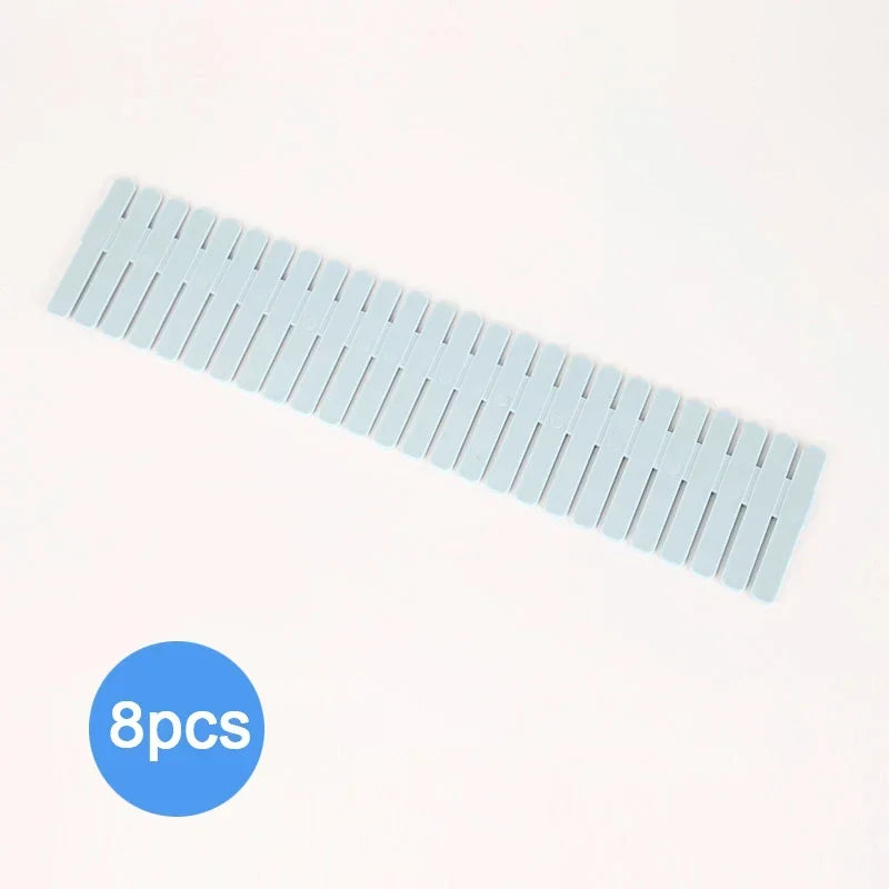 Adjustable DIY Drawer Dividers | Plastic Interlocking Partitions for Clothes & Accessories