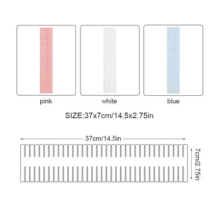 Adjustable DIY Drawer Dividers | Plastic Interlocking Partitions for Clothes & Accessories