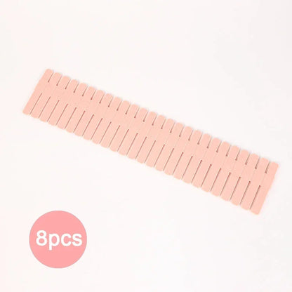 Adjustable DIY Drawer Dividers | Plastic Interlocking Partitions for Clothes & Accessories