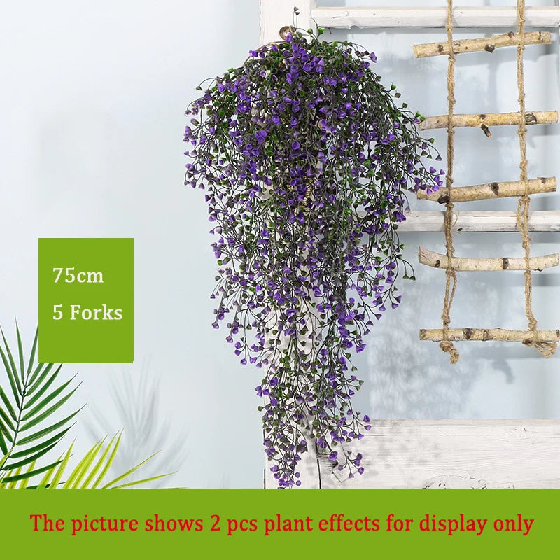Artificial Hanging Vine | Faux Willow Greenery Wall Decor