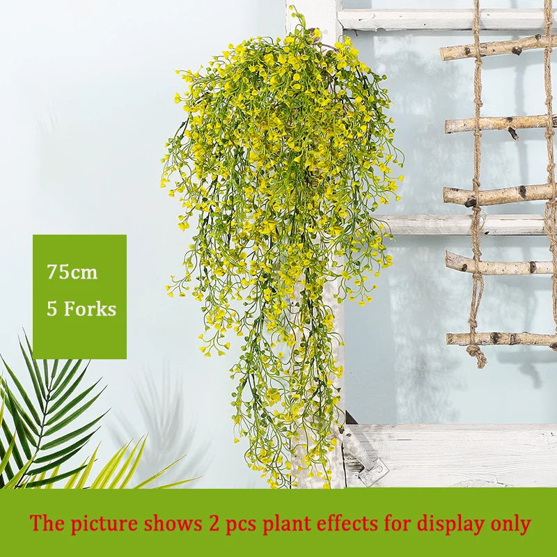 Artificial Hanging Vine | Faux Willow Greenery Wall Decor