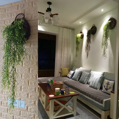 Artificial Hanging Vine | Faux Willow Greenery Wall Decor